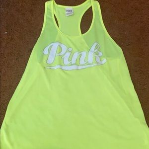 Pink muscle tee